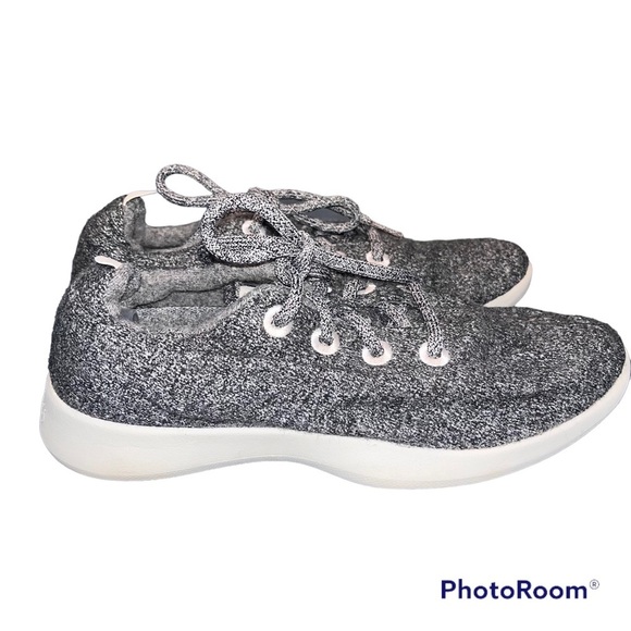Allbirds Gray Wool Runners Running Shoes - Picture 2 of 8